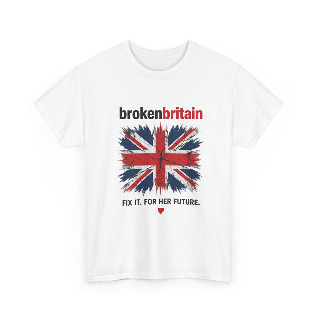 Unisex Broken Britain Union Jack Tee