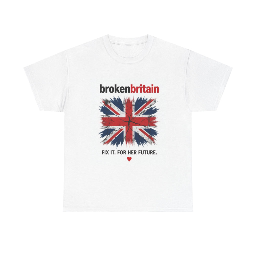 Unisex Broken Britain Union Jack Tee